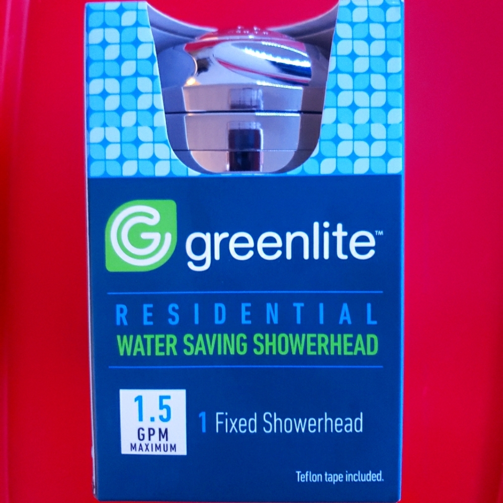 NIB Greenlite Water Saving Showerhead
